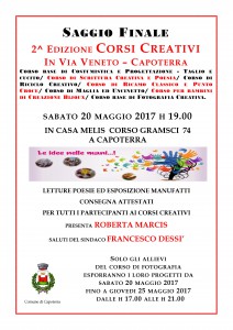 Saggio finale 2^ edizione Corsi Creativi